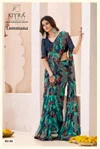 Tamanna By Kiyra Georgette Printed Daily Wear Saree Exporters In India